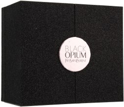 Парфумерія, косметика Yves Saint Laurent Black Opium - Набір (edp/50ml + mascara/2ml + varnish/10ml)