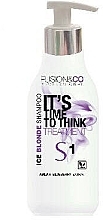 Шампунь для волосся "Холодний Блонд" - Fusion&Co Professional Fusion S2 Ice Blonde Shampoo — фото N1