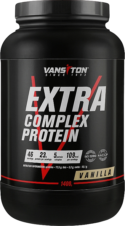 Протеин экстра "Ваниль" - Vansiton Extra Complex Protein Vanilla — фото N1