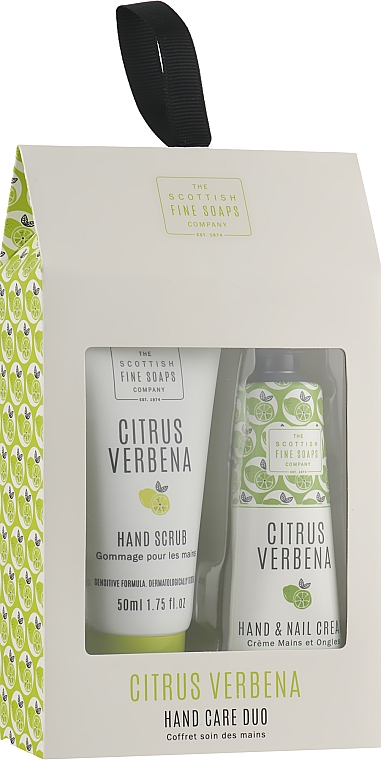 Набір - Scottish Fine Soaps Citrus Verbena Hand Care Duo (scr/50ml + cr/30ml) — фото N1