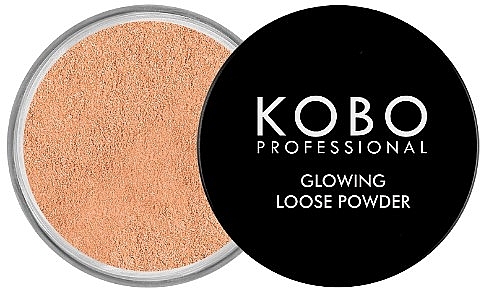 Рассыпчатая пудра для лица - Kobo Professional Glowing Loose Powder — фото N1