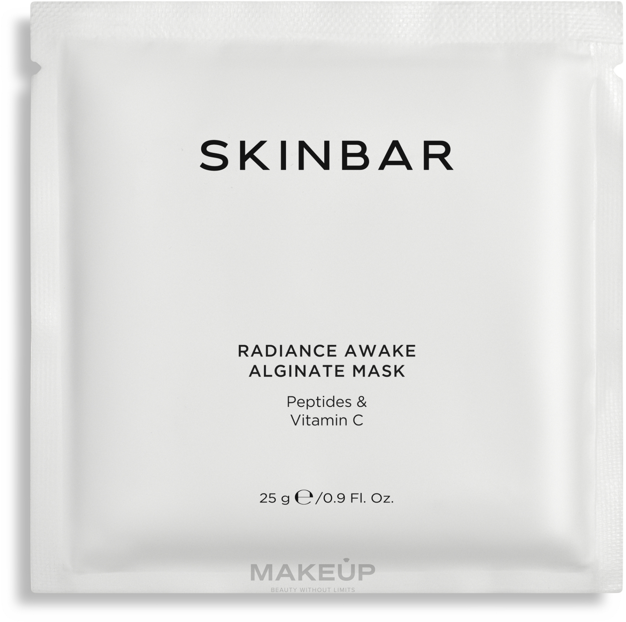 Альгінатна маска відновлювальна з пептидами і вітаміном С - SKINBAR Peptides & Vitamin C Alginate Mask — фото 25g