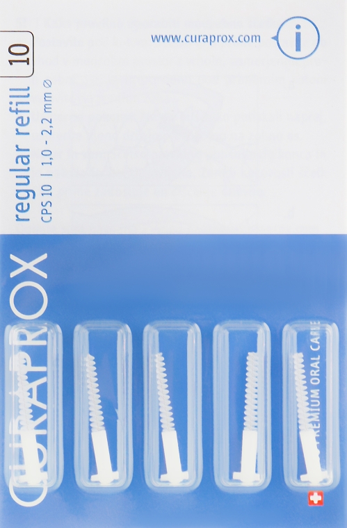 Набор ершиков ортодонтических "Regular", 1.0 мм - Curaprox — фото N1