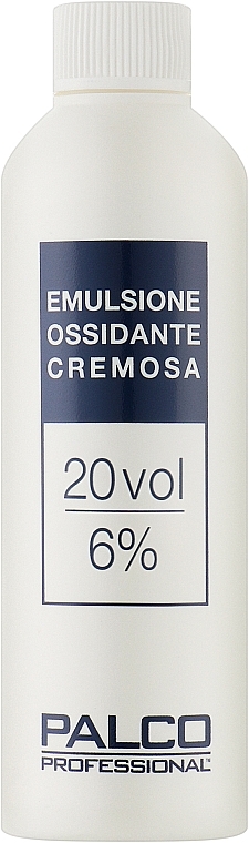 Окислювальна кремова емульсія 20 об'ємів 6% - Palco Professional Emulsione Ossidante Cremosa — фото N2