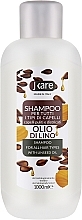 Шампунь для волосся "Linseed Oil" - Jkare Shampoo — фото N1