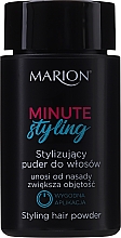 Парфумерія, косметика Пудра для стайлінгу волосся, еластична - Marion Hair 1 Minute Styling Powder