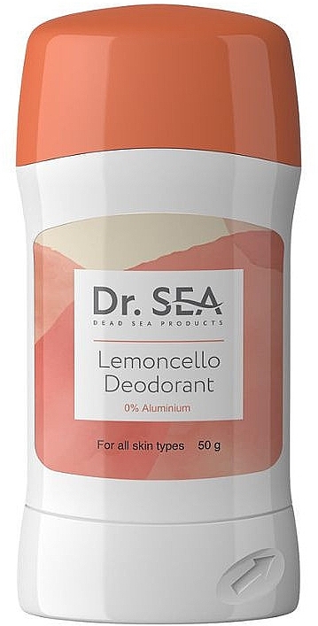 Дезодорант-стик без алюминия - Dr. Sea Lemoncello Deodorant 0% Aluminium — фото N1