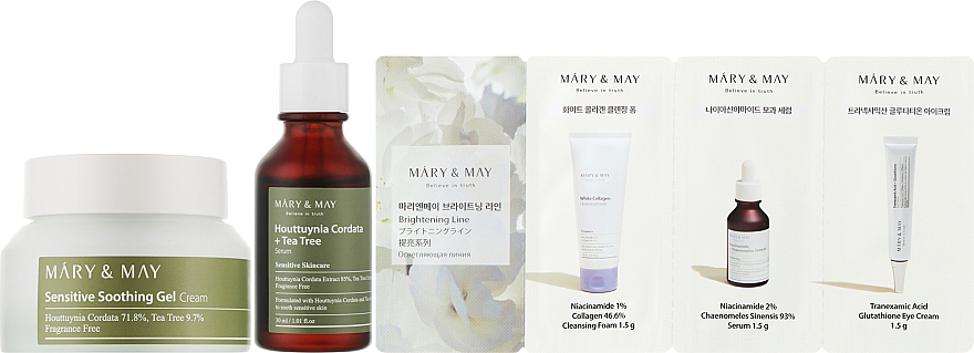 Набор - Mary & May Specially For You Gift Set (f/ser/30ml + f/cr/70g) — фото N2