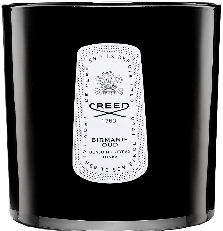 Creed Birmanie Oud Blue Leather Candle - Парфюмированная свеча — фото N1