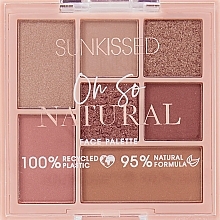 Парфумерія, косметика Палетка для макіяжу обличчя - Sunkissed Oh So Natural Face Palette