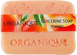 Парфумерія, косметика Гліцеринове мило-куб "Mango" - Organique Soaps