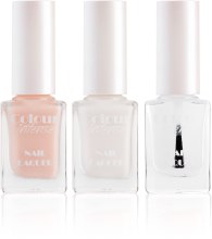 Духи, Парфюмерия, косметика Набор для французского маникюра - Colour Intense French Manicure Kit (polish/5ml + polish/5ml + polish/5ml + stickers/24шт.)