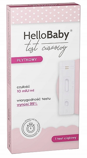 Тест на вагітність - Ziololek Hello Baby Pregnancy Test — фото N1