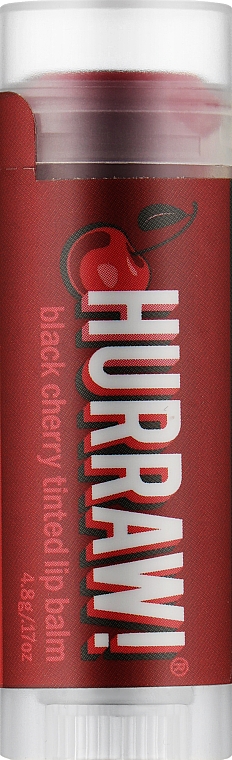Бальзам для губ "Черешня" - Hurraw! Black Cherry Tinted Lip Balm — фото N1