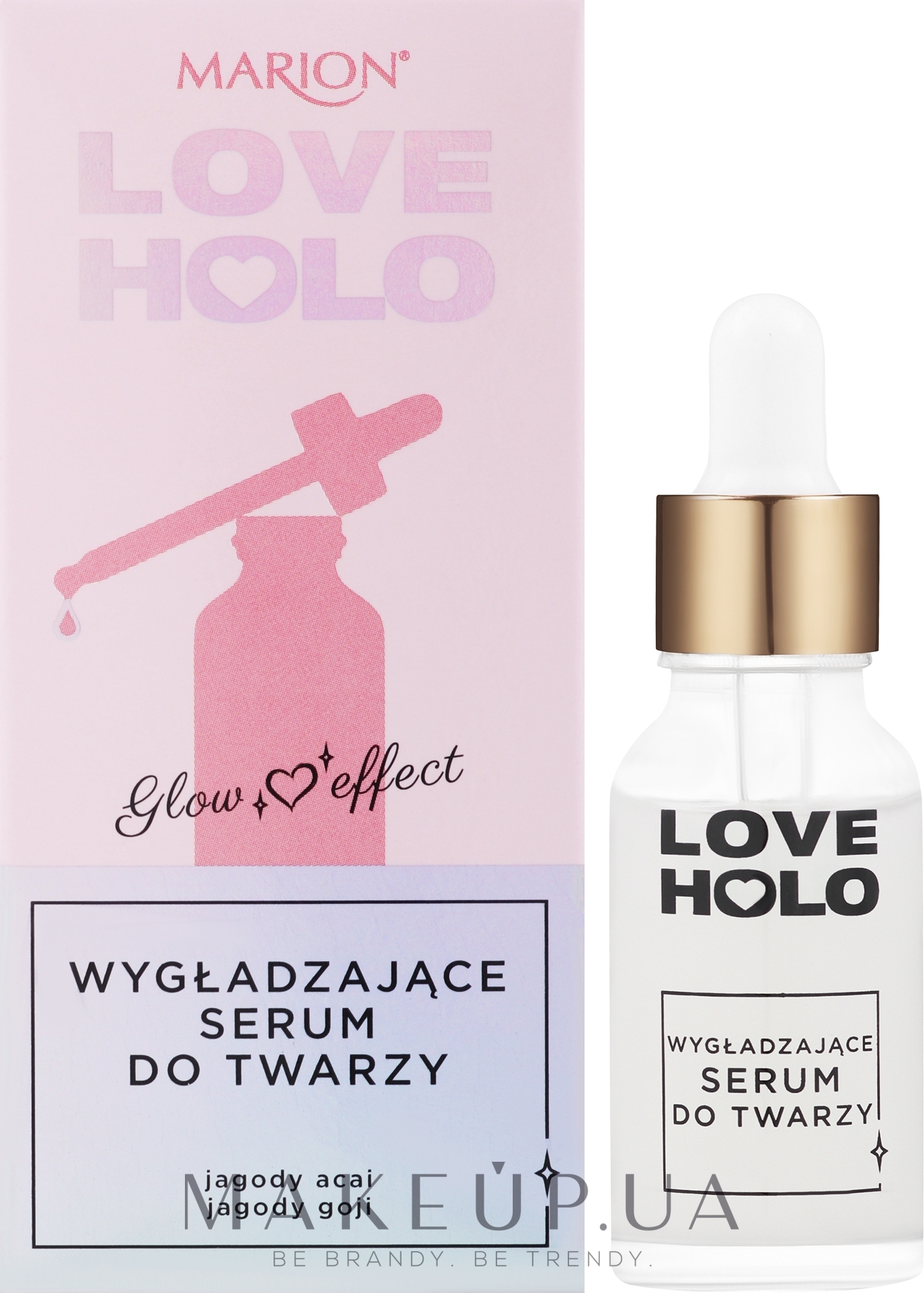 Разглаживающая сыворотка для лица - Marion Love Holo Smoothing Face Serum — фото 20ml