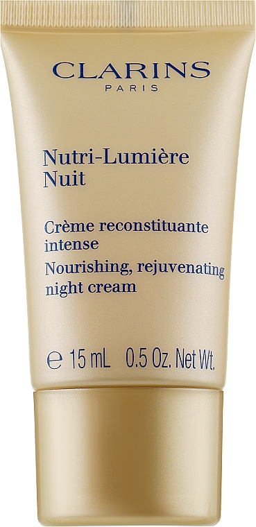Ночной омолаживающий крем - Clarins Nutri-Lumière Nuit Nourishing Rejuvenating Night Cream (тестер) — фото N1