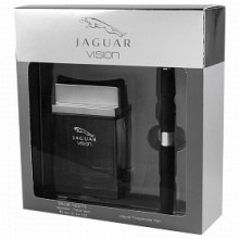 Духи, Парфюмерия, косметика Jaguar Vision - Набор (edt/100ml + pen)