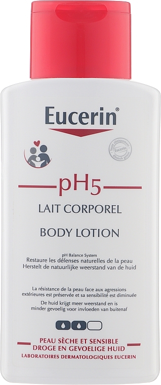 Защитный восстанавливающий лосьон для чувствительной кожи - Eucerin Sensitive Skin pH5 Skin-Protection Lotion