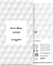 Elixir Prive Sucre Blanc - Парфюмированная вода — фото N5
