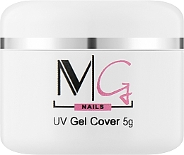 Гель камуфлирующий для наращивания - MG Nails UV Gel Cover — фото N1