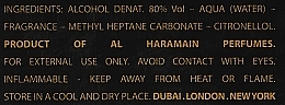 Al Haramain Tanasuk Extrait De Parfum - Духи — фото N3