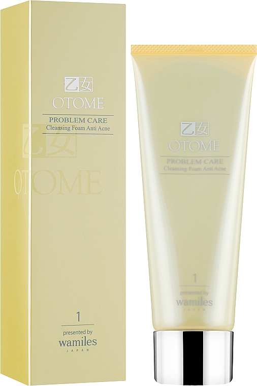 Очищающая пенка для проблемной кожи лица - Otome Trouble Care Cleansing Foam Anti Acne — фото N2