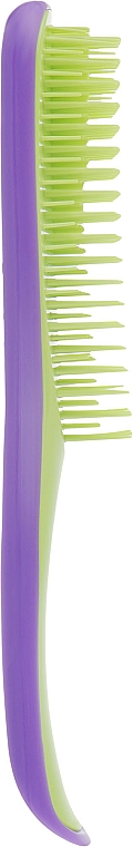 Расческа для волос, фиолетово-зеленая - Avenir Cosmetics Wet Hair — фото N3
