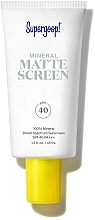 Парфумерія, косметика Мінеральний матовий крем для обличчя - Supergoop! Matte Screen SPF 30