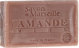 Мыло натуральное "Миндаль и мед" - Le Chatelard 1802 Almond & Honey Soap — фото N1