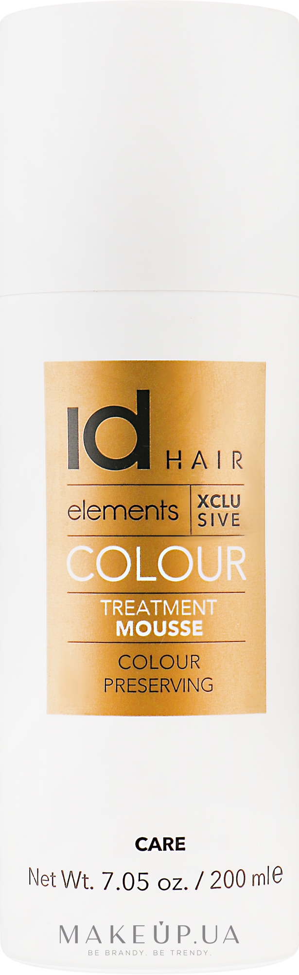 Мус для фарбованого волосся - idHair Elements Xclusive Colour Treatment Mouse — фото 200ml