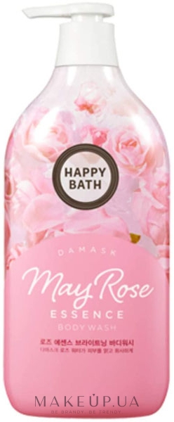 Гель для душу з екстрактом троянди - Happy Bath May Rose Essence Brightening Body Wash — фото 900ml