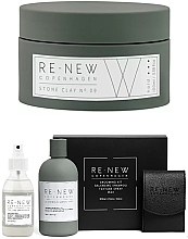 Парфумерія, косметика Набір, 4 продукти - Re-New Copenhagen Essential Grooming Kit (Balancing Shampoo №05 + Texture Spray №07 + Stone Clay №09)