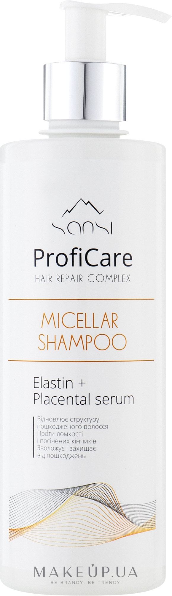 Міцелярний шампунь - Sansi ProfiCare Hair Repair Complex Micellar Shampoo — фото 400ml