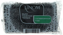 Парфумерія, косметика Мило тверде туалетне з активованим вугіллям - Linom