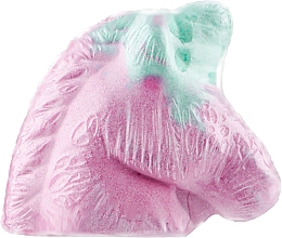 Чарівна бомбочка для ванни "Мрії єдинорога", рожева - Martinelia — фото N1
