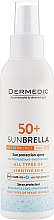 Сонцезахисне молочко-спрей для тіла - Dermedic Sunbrella Spray SPF50 — фото N1