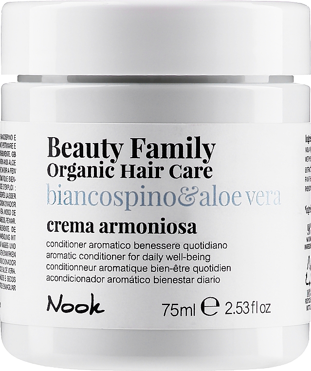 Кондиціонер для щоденного використання - Nook Beauty Family Organic Hair Care — фото N1