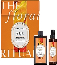 Духи, Парфюмерия, косметика Набор - Phytorelax Laboratories The Floral Ritual Millefiori Honey (sh/gel/250ml + b/mist/150ml)