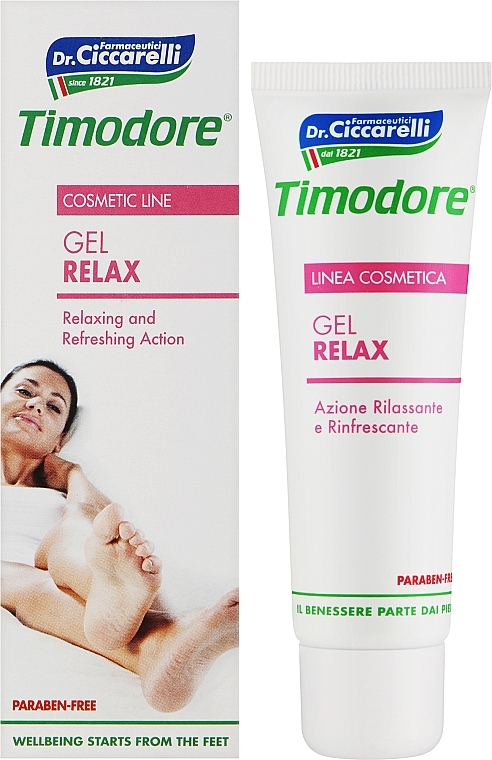 Гель для ног - Timodore Gel Relax — фото N2