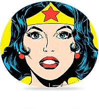 Тканевая маска для лица "Арбуз" - Mad Beauty DC This Is A Job For Wonder Woman Face Mask — фото N2