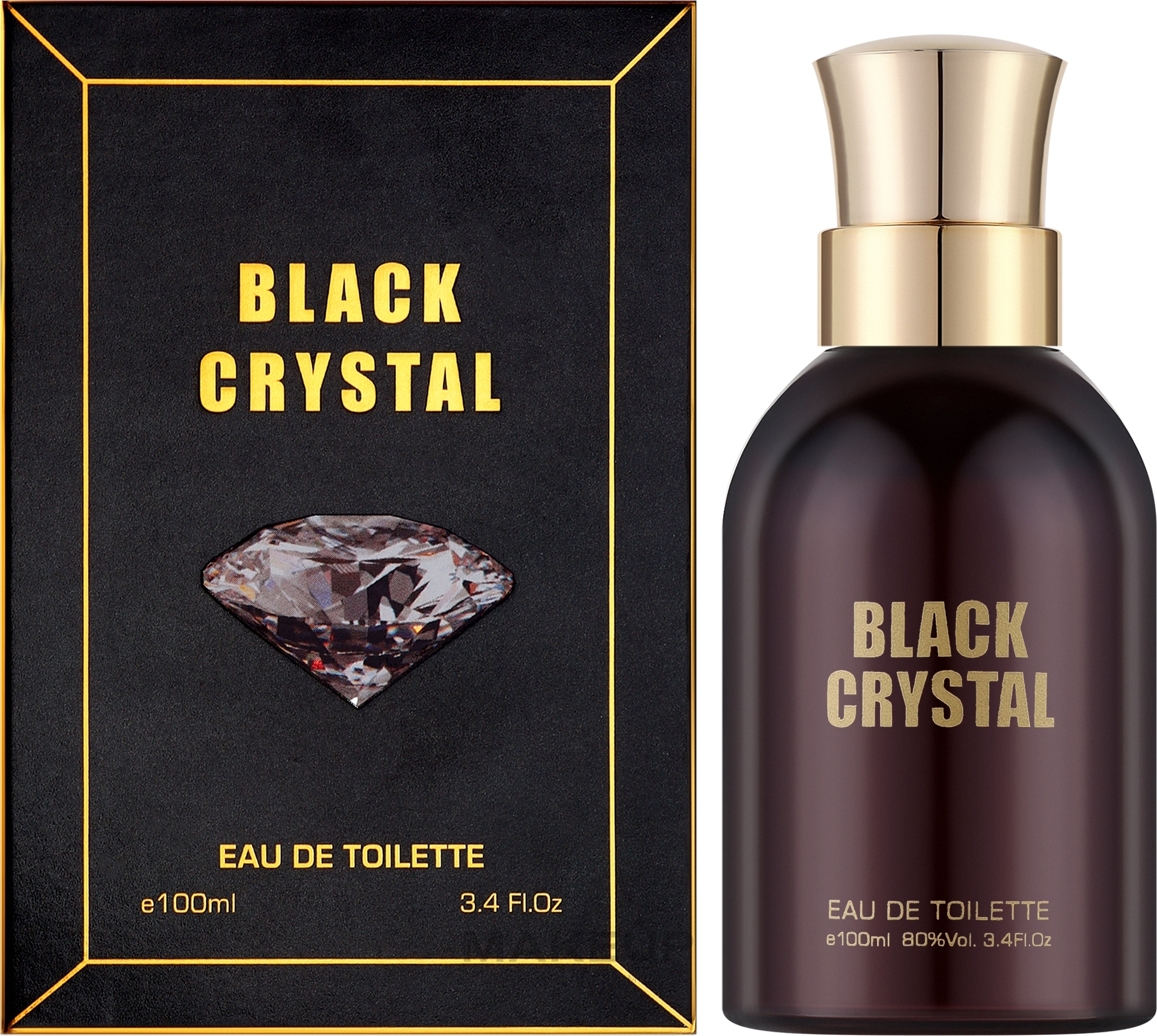 Cosmo Designs Black Crystal - Туалетная вода — фото 100ml