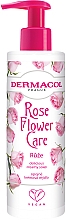 Парфумерія, косметика Рідке крем-мило для рук "Троянда" - Dermacol Rose Flower Care Delicious Creamy Soap