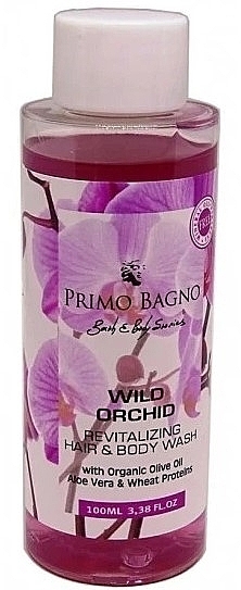 Гель для тела и волос "Дикая орхидея" - Primo Bagno Wild Orchid Revitalizing Hair And Body Wash — фото N1