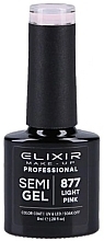 Полуперманентный гель-лак для ногтей - Elixir Make-up Semi Gel — фото N1