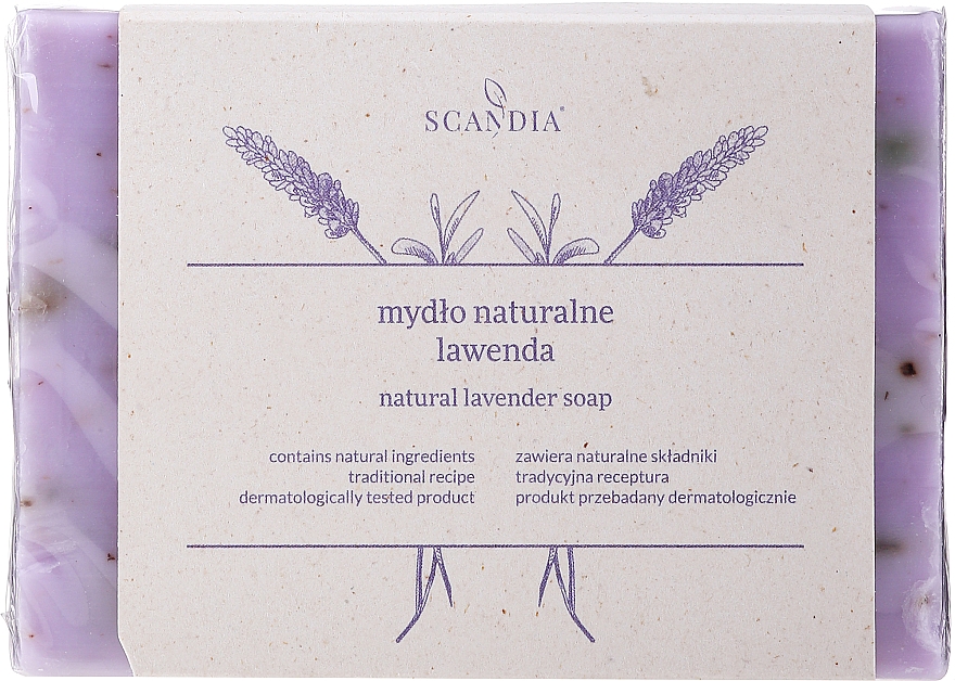 Мыло "Лавандовое" - Scandia Cosmetics — фото N1