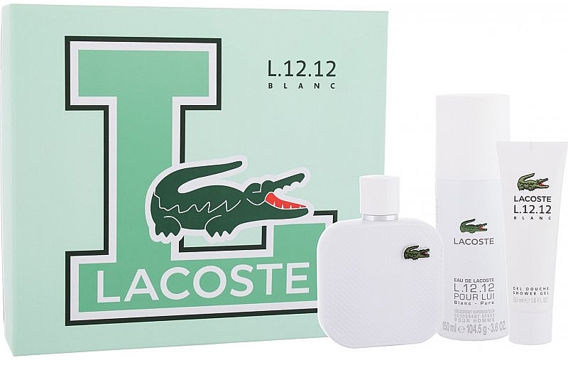 lacoste pour lui blanc