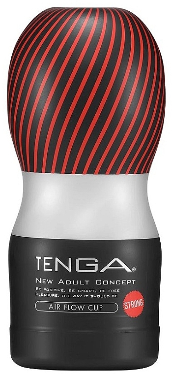 Одноразовый вакуумный мастурбатор - Tenga Air Flow Cup Strong — фото N1