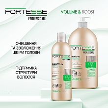 Шампунь для объема волос - Fortesse Professional Volume & Boost Shampoo For Thin Hair — фото N5