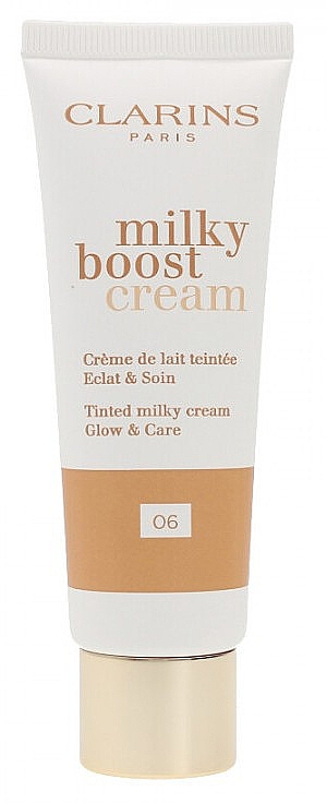 Тональный крем с эффектом сияния - Clarins Milky Boost Cream Tinted Milky Cream — фото N1