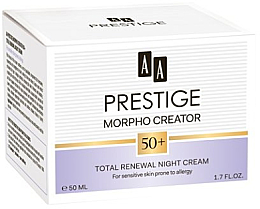 Духи, Парфюмерия, косметика Ночной крем для лица - AA PR Morpho Creator 50+ Night Cream